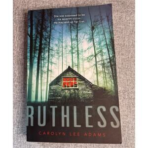 Ruthless Paperback Carolyn Lee Adams-EUC thriller suspense action YA Adult